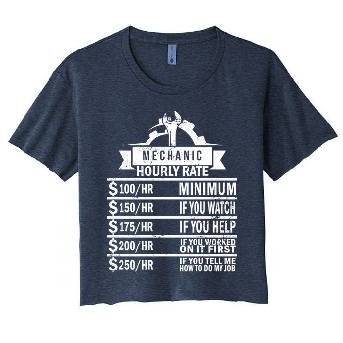 Mechanic Hourly Rate Crop Top
