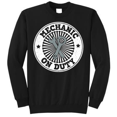 Mechanic On Duty Sweatshirt