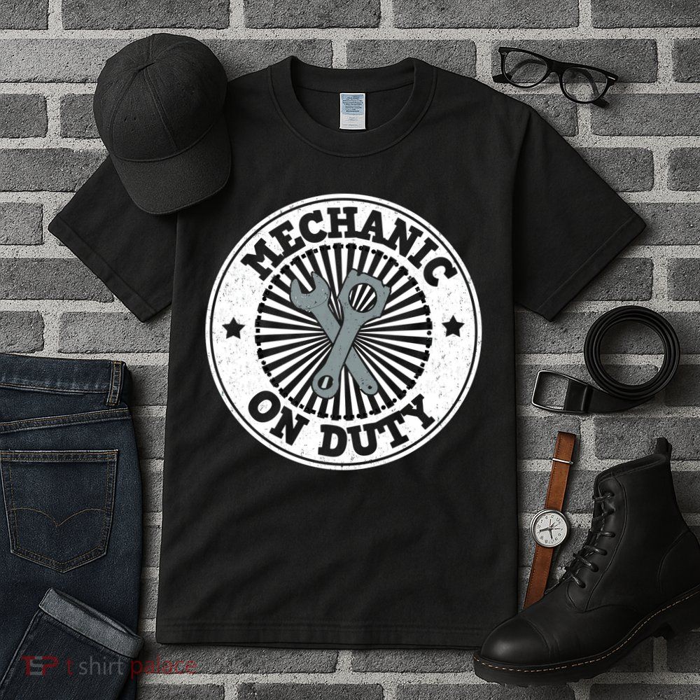 Mechanic On Duty Tall T-Shirt