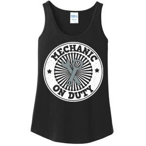 Mechanic On Duty Ladies Essential Tank