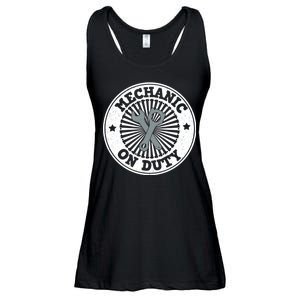 Mechanic On Duty Ladies Essential Flowy Tank