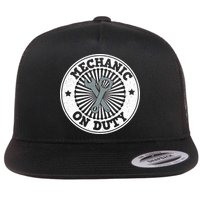 Mechanic On Duty Flatbill Hat