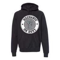 Mechanic On Duty Premium Hoodie