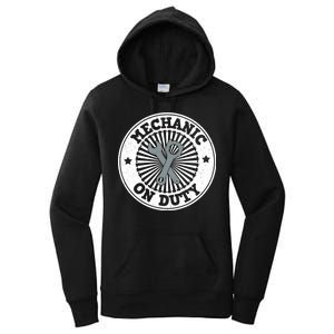 Mechanic On Duty Women's Pullover Hoodie