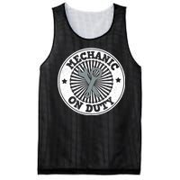 Mechanic On Duty Mesh Reversible Basketball Jersey Tank