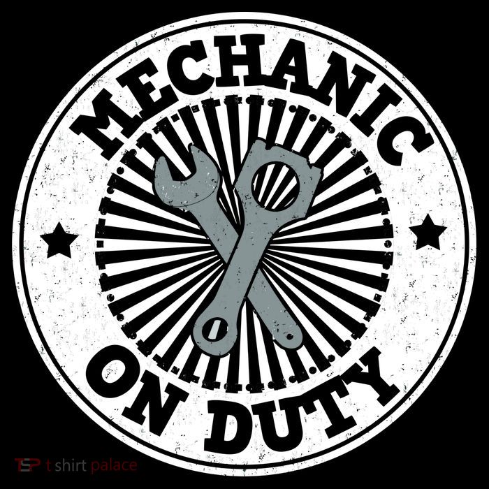 Mechanic On Duty Mousepad