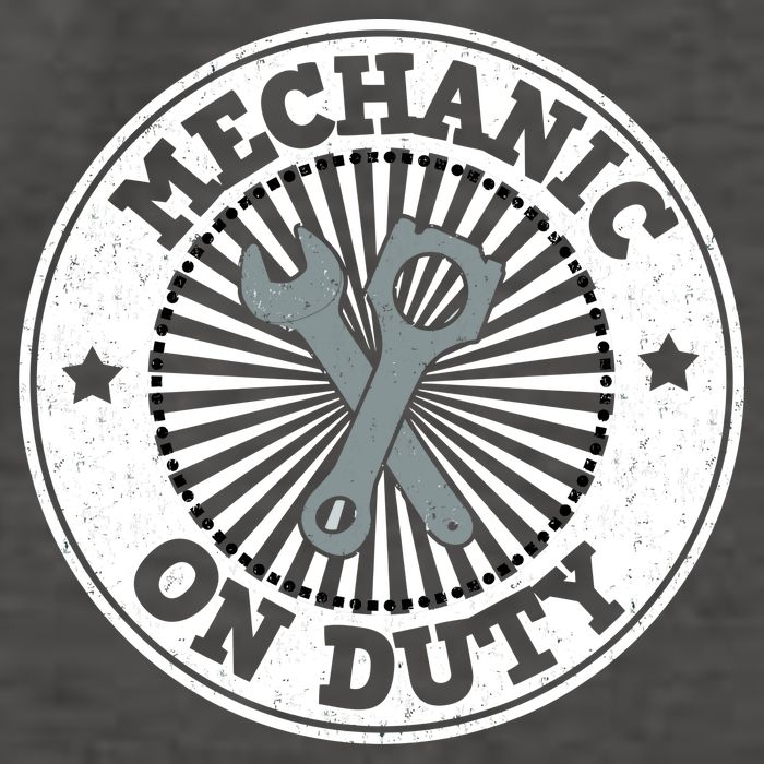 Mechanic On Duty Vector Backpack