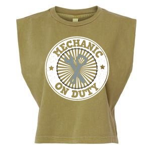 Mechanic On Duty Garment-Dyed Women's Muscle Tee