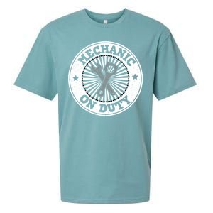 Mechanic On Duty Sueded Cloud Jersey T-Shirt