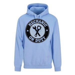 Mechanic On Duty Unisex Surf Hoodie