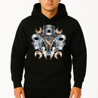 Mechanic Skulls With Wrench & Spark Plugs Hoodie