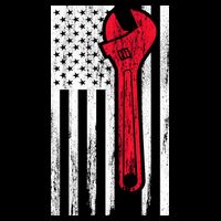 Mechanic USA American Flag T-Shirt