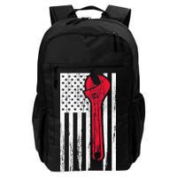 Mechanic USA American Flag Daily Commute Backpack