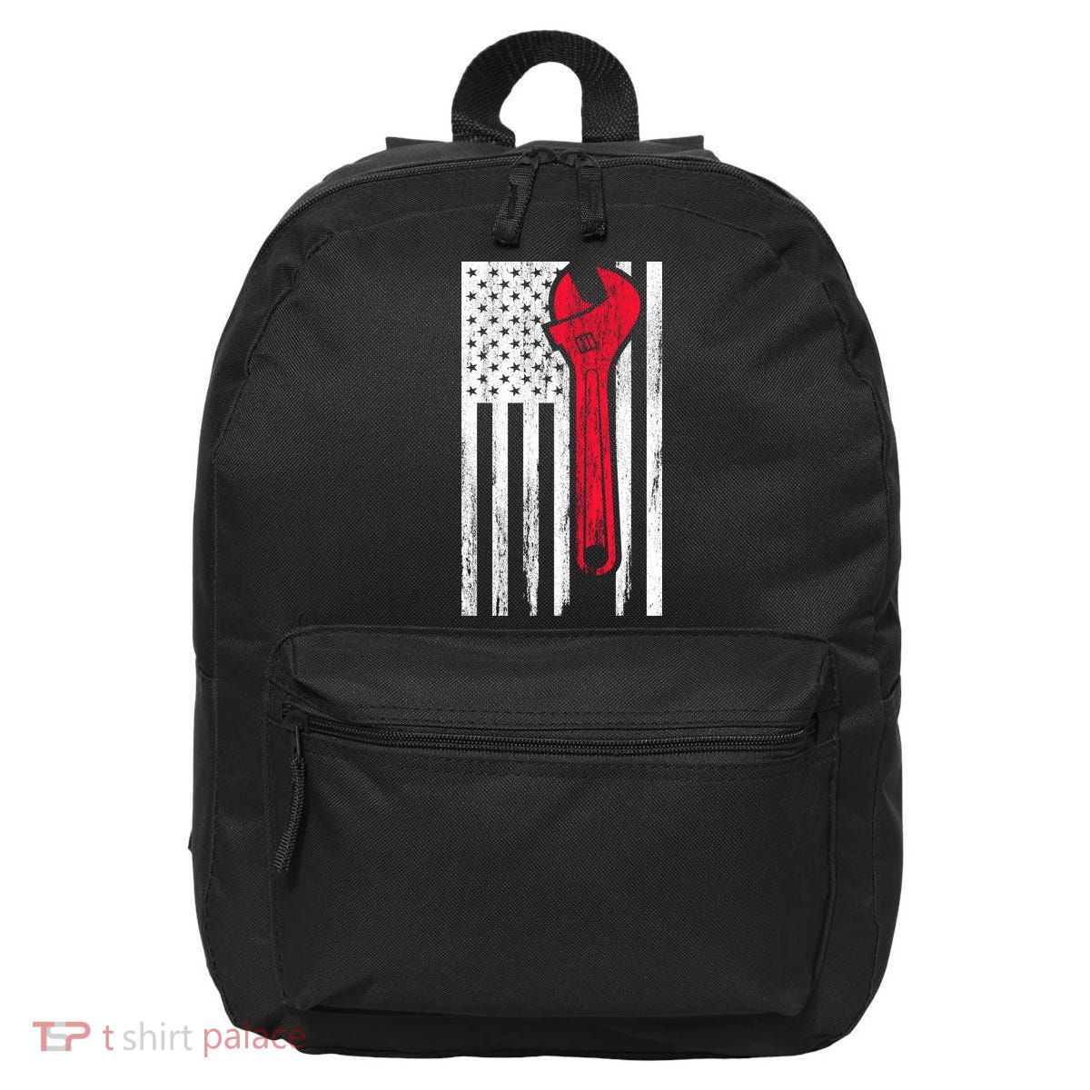 Mechanic USA American Flag 16 in Basic Backpack