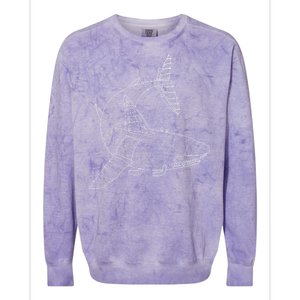 Mechanical Shark Colorblast Crewneck Sweatshirt