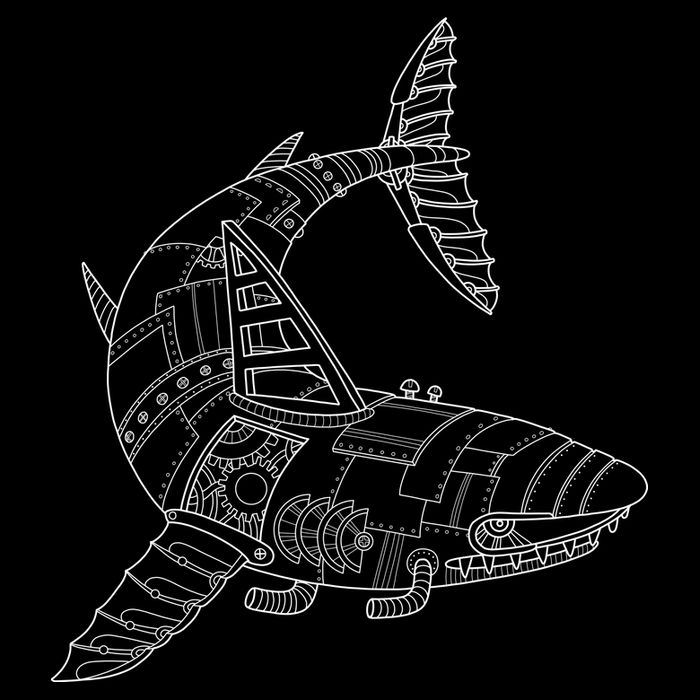 Mechanical Shark Backpack