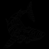 Mechanical Shark Mug