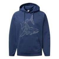 Mechanical Shark Performance Fleece Hoodie