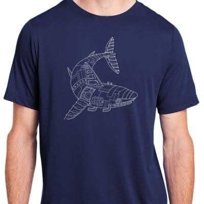 Mechanical Shark Adult ChromaSoft Performance T-Shirt