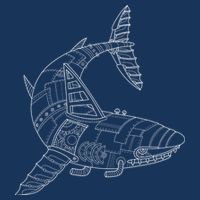 Mechanical Shark Mesh Reversible Basketball Jersey Tank
