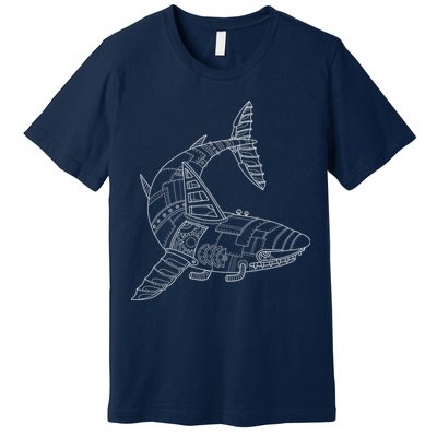 Mechanical Shark Premium T-Shirt