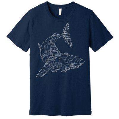 Mechanical Shark Premium T-Shirt