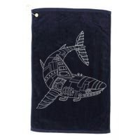 Mechanical Shark Golf Towel