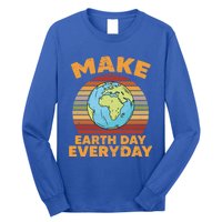 Make Earth Day Everyday Planet World Environtalist Gift Long Sleeve Shirt