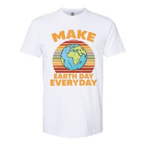 Make Earth Day Everyday Planet World Environtalist Gift Softstyle CVC T-Shirt