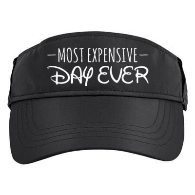 Most Expensive Day Ever Funny Adult Drive Performance Visor