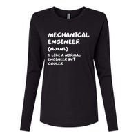 Mechanical Engineer Definition Funny Engineering Womens Cotton Relaxed Long Sleeve T-Shirt