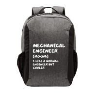 Mechanical Engineer Definition Funny Engineering Vector Backpack