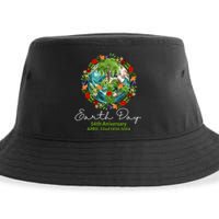 Mother Earth Day 54th Anniversary 1970 2024 Save Planet Sustainable Bucket Hat