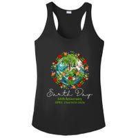 Mother Earth Day 54th Anniversary 1970 2024 Save Planet Ladies PosiCharge Competitor Racerback Tank