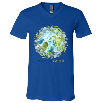 Mother Earth Day Planet April 22 Earth Day Great Gift V-Neck T-Shirt