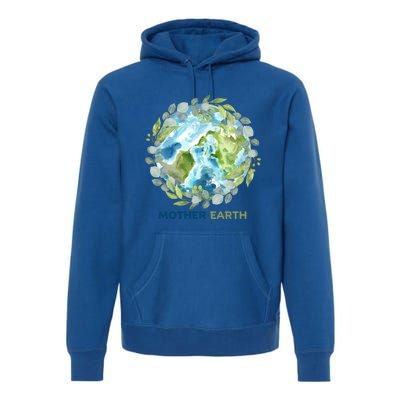 Mother Earth Day Planet April 22 Earth Day Great Gift Premium Hoodie