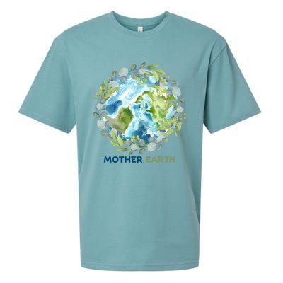 Mother Earth Day Planet April 22 Earth Day Great Gift Sueded Cloud Jersey T-Shirt