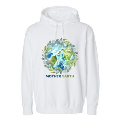 Mother Earth Day Planet April 22 Earth Day Great Gift Garment-Dyed Fleece Hoodie