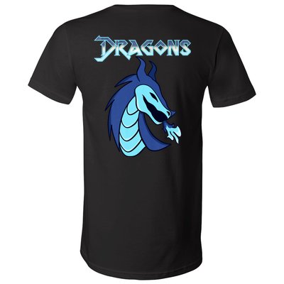 Metro East Dragons V-Neck T-Shirt