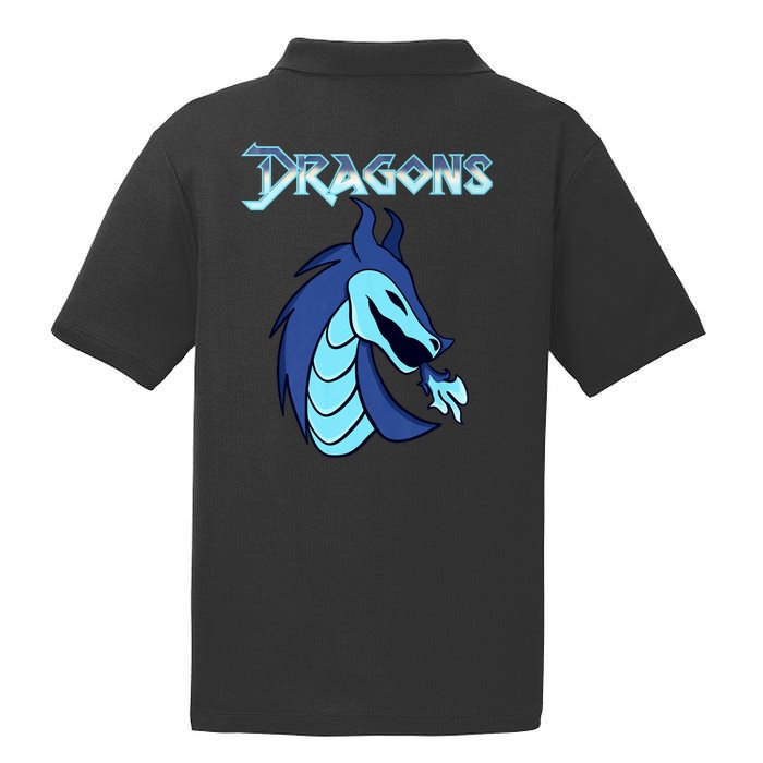 Metro East Dragons PosiCharge RacerMesh Polo