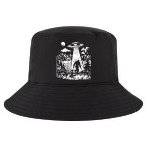 Moth Elf Dog Bigfoot Alien Loch Ness Cryptid Creature Gift Cool Comfort Performance Bucket Hat