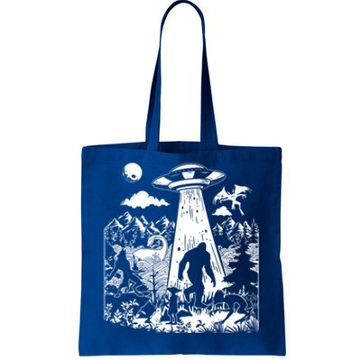 Moth Elf Dog Bigfoot Alien Loch Ness Cryptid Creature Gift Tote Bag