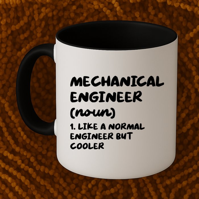 Mechanical Engineer Definition Funny Engineering Coffee Mug