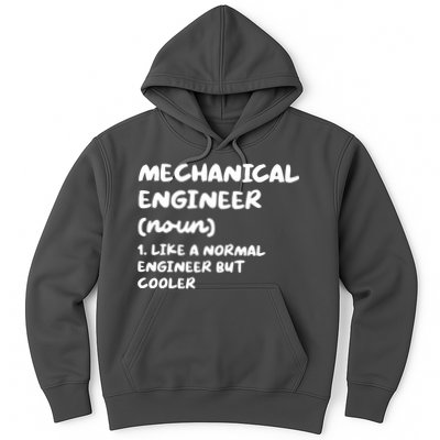 Mechanical Engineer Definition Funny Engineering Hoodie