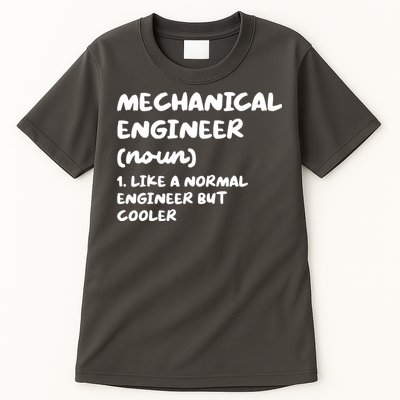 Mechanical Engineer Definition Funny Engineering Tall T-Shirt