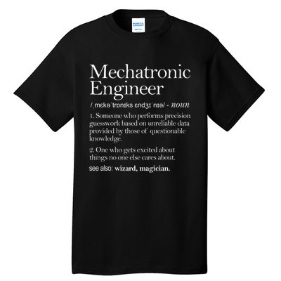 Mechatronic Engineer Definition Apparel, Engineering Premium Tall T-Shirt