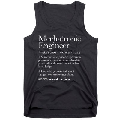 Mechatronic Engineer Definition Apparel, Engineering Premium Tank Top