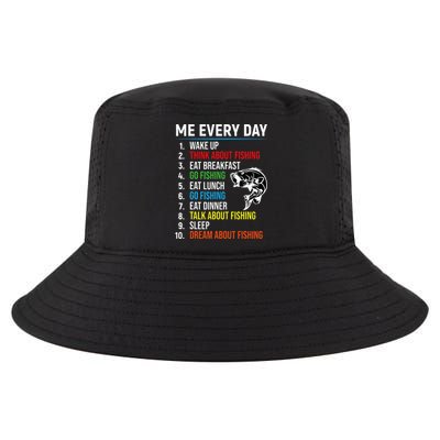 Me Every Day Funny Fishing For Men Fisherman Cool Comfort Performance Bucket Hat