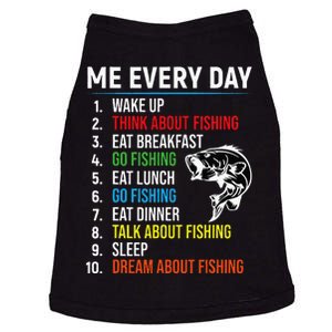 Me Every Day Funny Fishing For Men Fisherman Doggie Tank