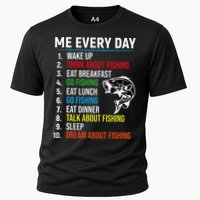 Me Every Day Funny Fishing For Men Fisherman Cooling Performance Crew T-Shirt